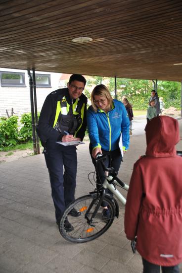 Fahrrad-Check an der Liboriusschule